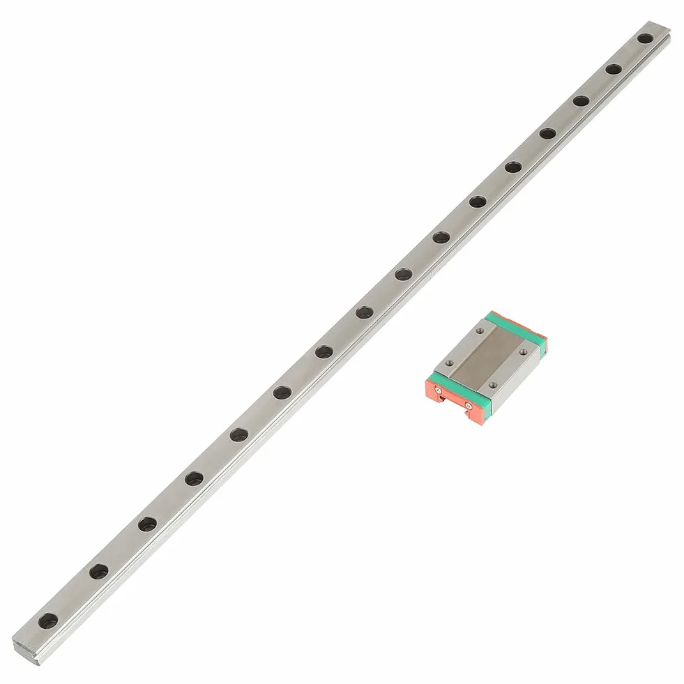 2 szt. LML12H prowadnica liniowa MGN12H długość 400mm, prowadnica liniowa do drukarki 3-wymiarowej DIY i komputerowej maszyny do sterowania cyfrowego