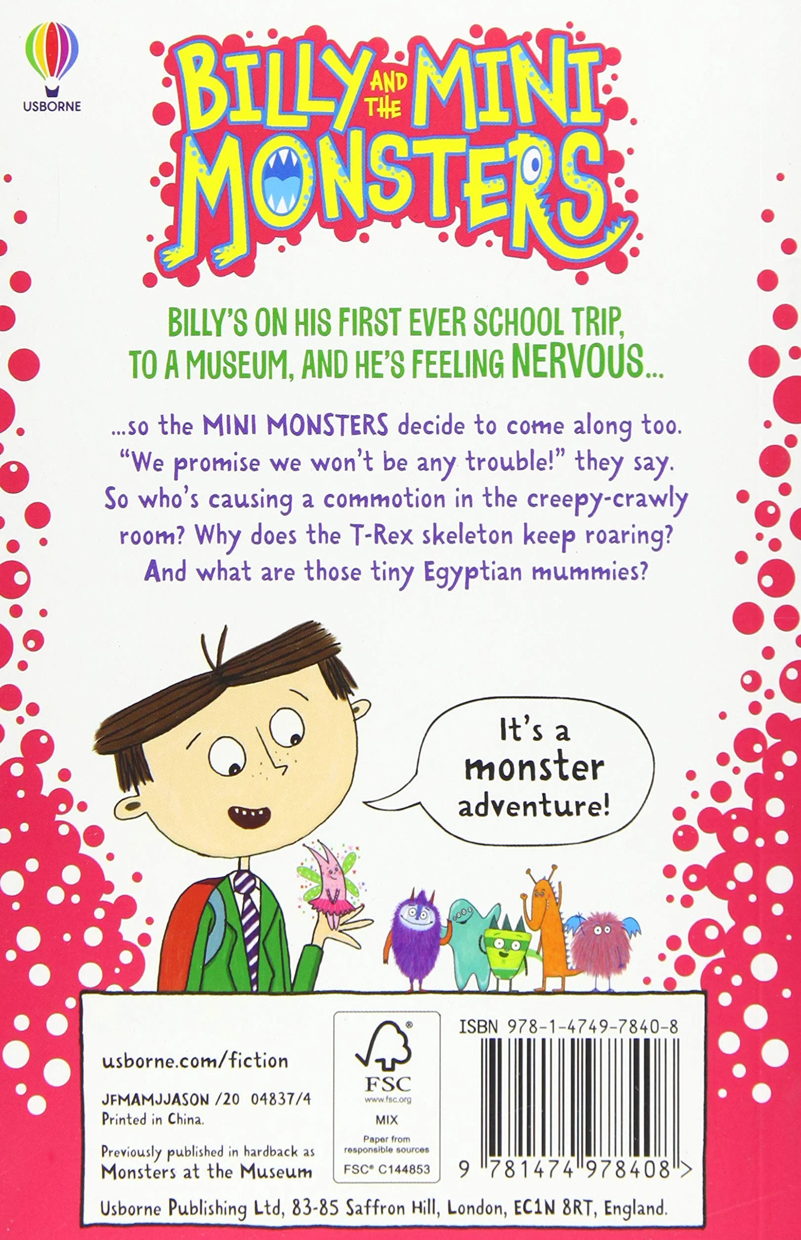 Monsters on a School Trip (Billy and the Mini Monsters): 1