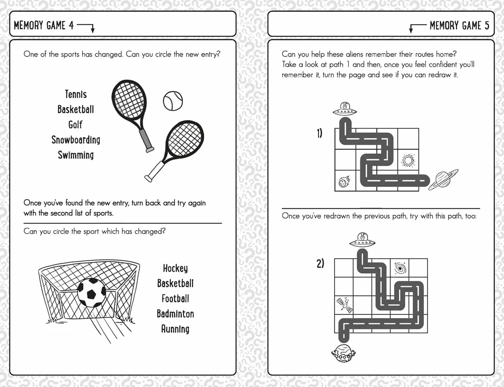 Memory Games for Clever Kids®: More than 70 puzzles to boost your brain power