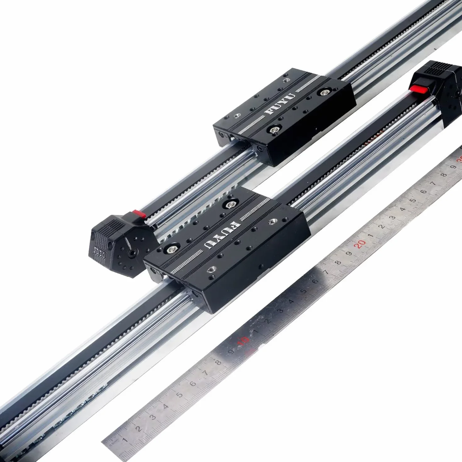 FUYU FPB30 prowadnica liniowa, napęd liniowy, stół siłowniczy, prowadnice liniowe, moduł liniowy, stopień z silnikiem krokowym Nema 17 do CNC [skok 1400 mm]