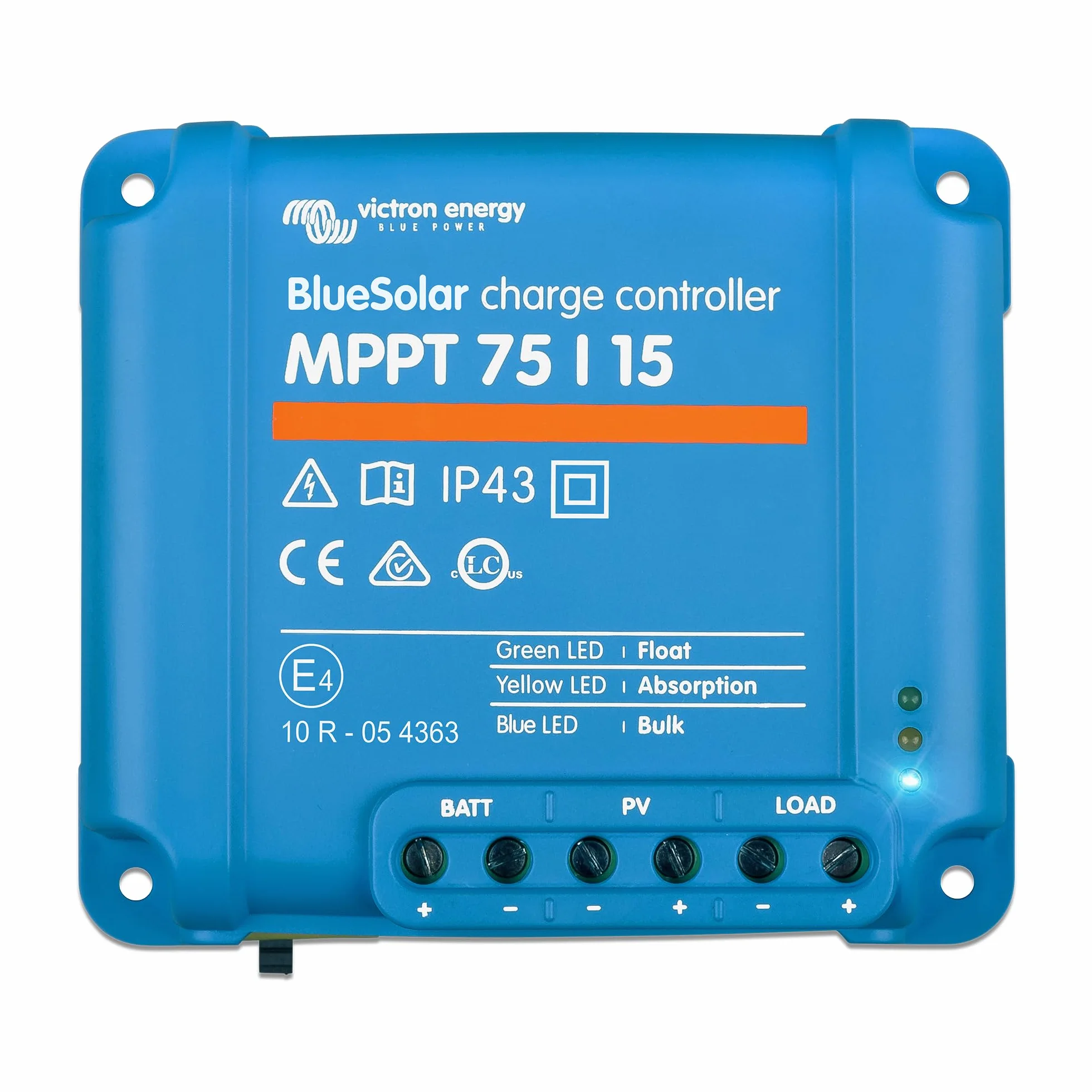 Victron Energy BlueSolar MPPT 75V 15 amp 12/24-Volt Kontroler Ładowania Słonecznego