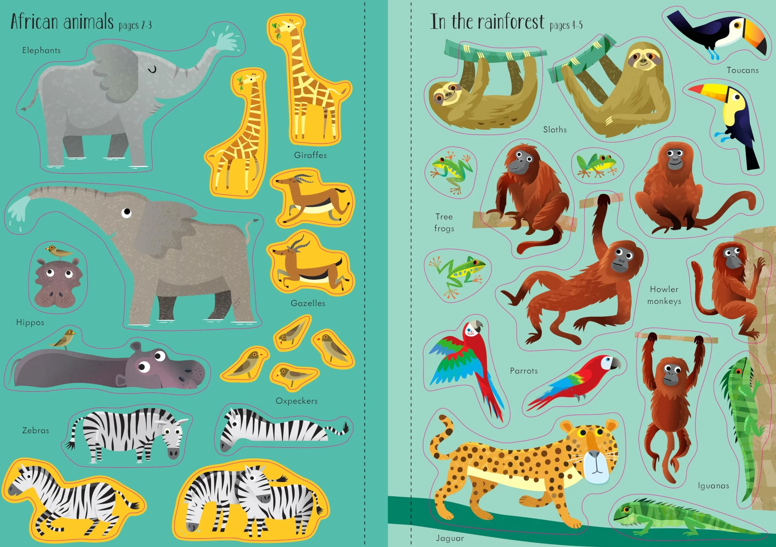 Little First Stickers Animals: 1
