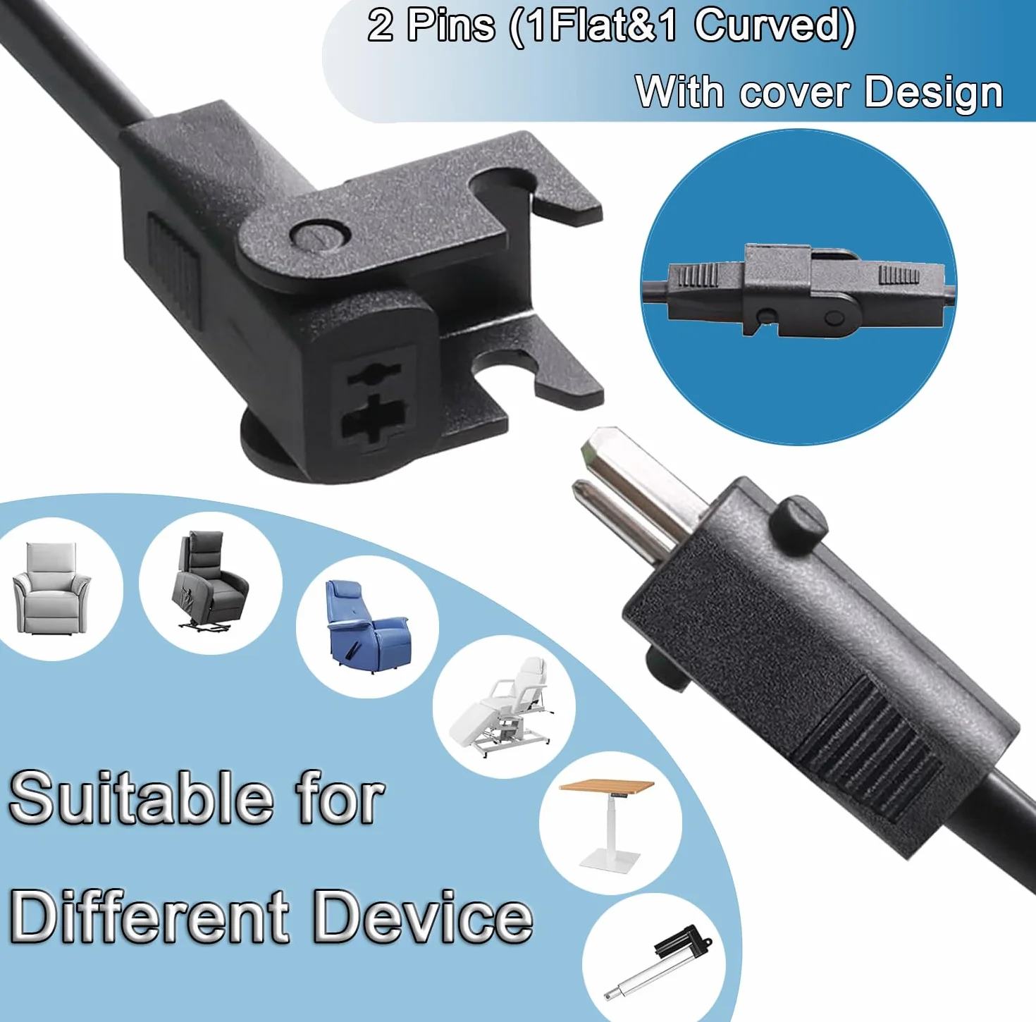 Power Supply 29V 2A ZBHWX-A290020-A, HXY-270V2220A, KDDY008B, YHWSHINE transformateur d'alimentation AC/DC Adaptateur 29V 2A Transformateur pour chaise élévatrice ou Fauteuil inclinable Limin OKIN