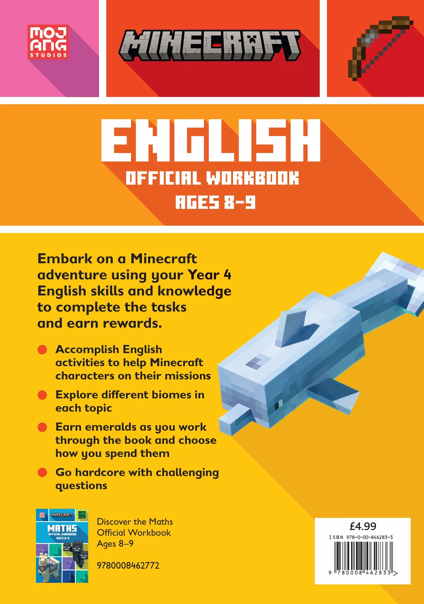 Minecraft English Ages 8-9: Official Workbook