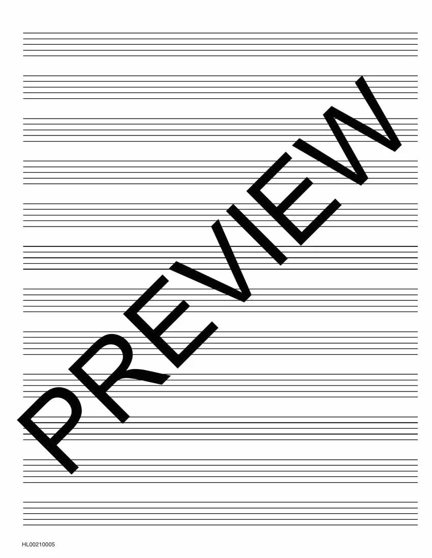 Cahier de musique - 12 portees, 96 pp. papier blanc - spirale: Green Cover