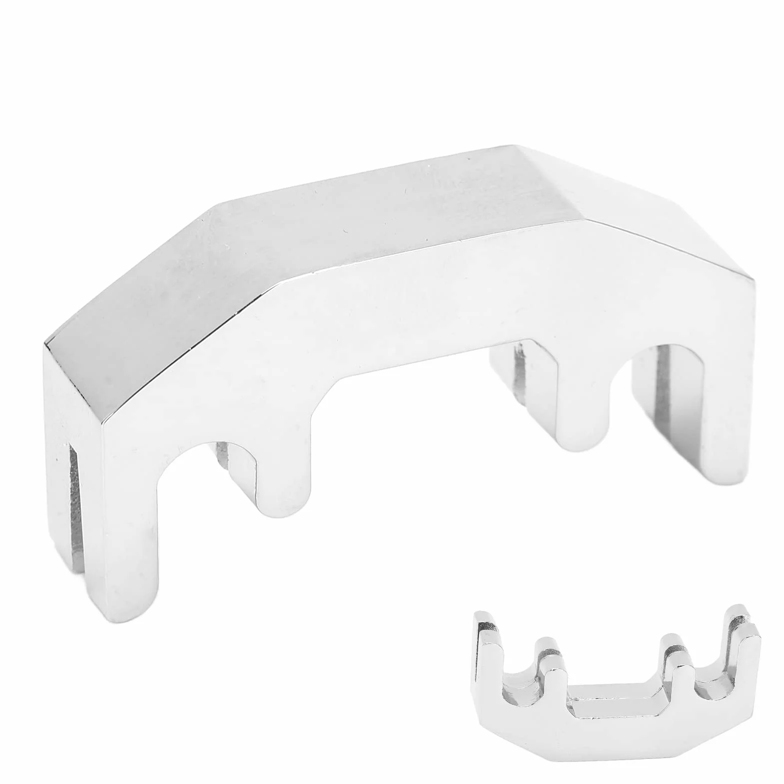 Metal Violin Mute Sordina Violin 4,4 Practice Violin Silver Claw Style for 1/2 4/4 skrzypce