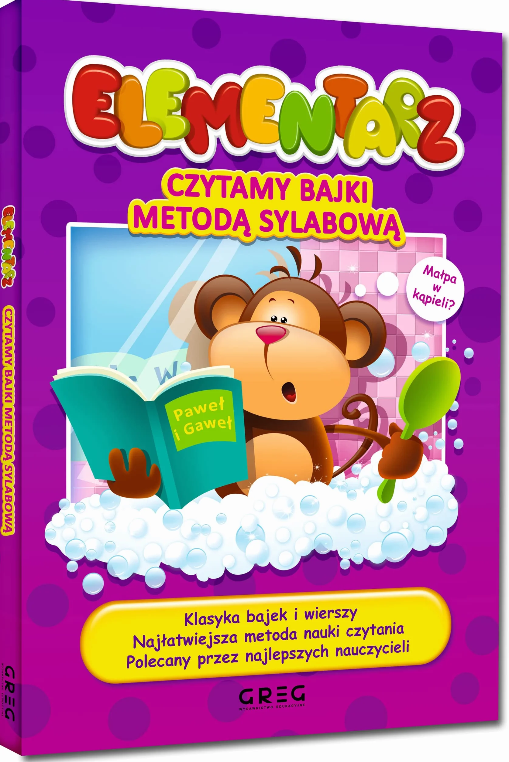 ELEMENTARZ CZYTAMY BAJKI METODĄ SYLABOWĄ