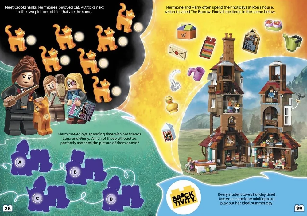 LEGO® Harry Potter™: Magical Lessons (with Hermione Granger™ minifigure and exclusive spells desk mini-build)