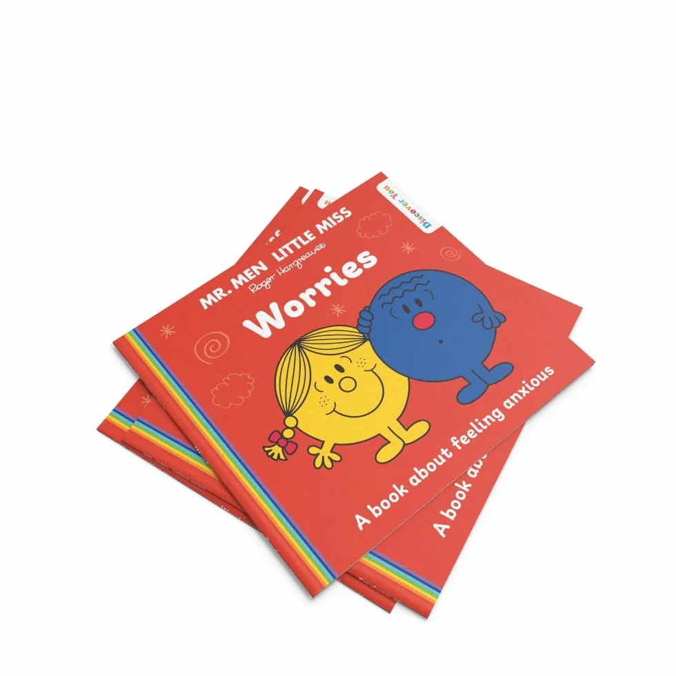 Mr. Men Little Miss: Worries: A Book about Anxiety from the New Illustrated Children’s Series for 2022 about Feelings
