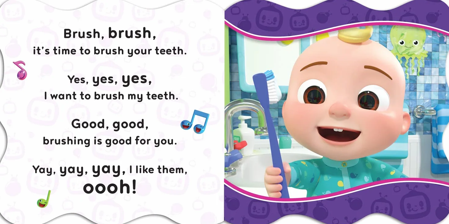 CoComelon Sing-Song: Bedtime Song: Go to bed with a CoComelon lullaby in this calming illustrated board book for children aged 1, 2, 3 and 4 years