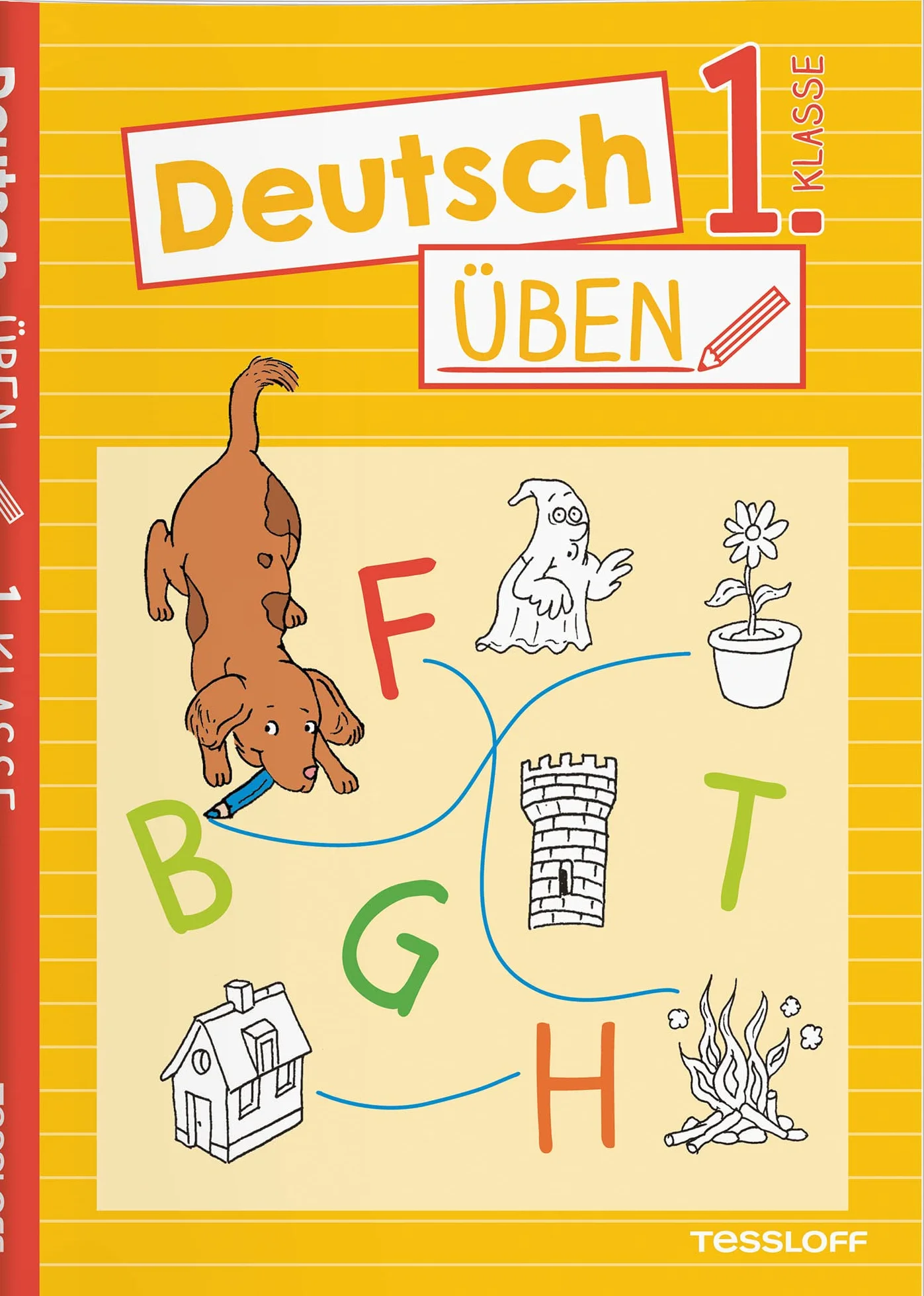 Deutsch üben 1. Klasse: Alphabet und erste Wörter, lesen und schreiben lernen