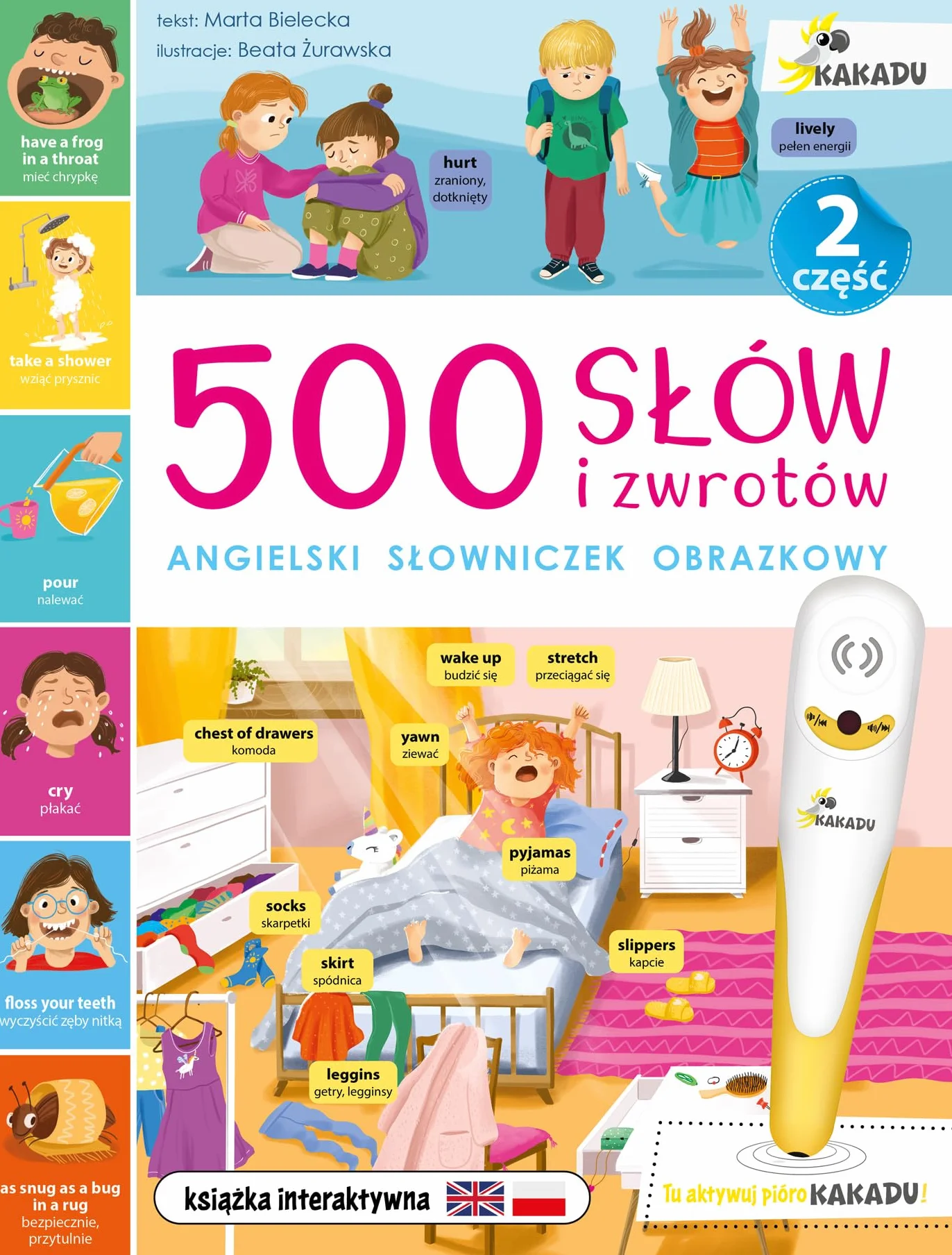 500 SŁÓW I ZWROTÓW. ANGIELSKI SŁOWNICZEK CZ. 2: Angielski słowniczek obrazkowy. cz. 2