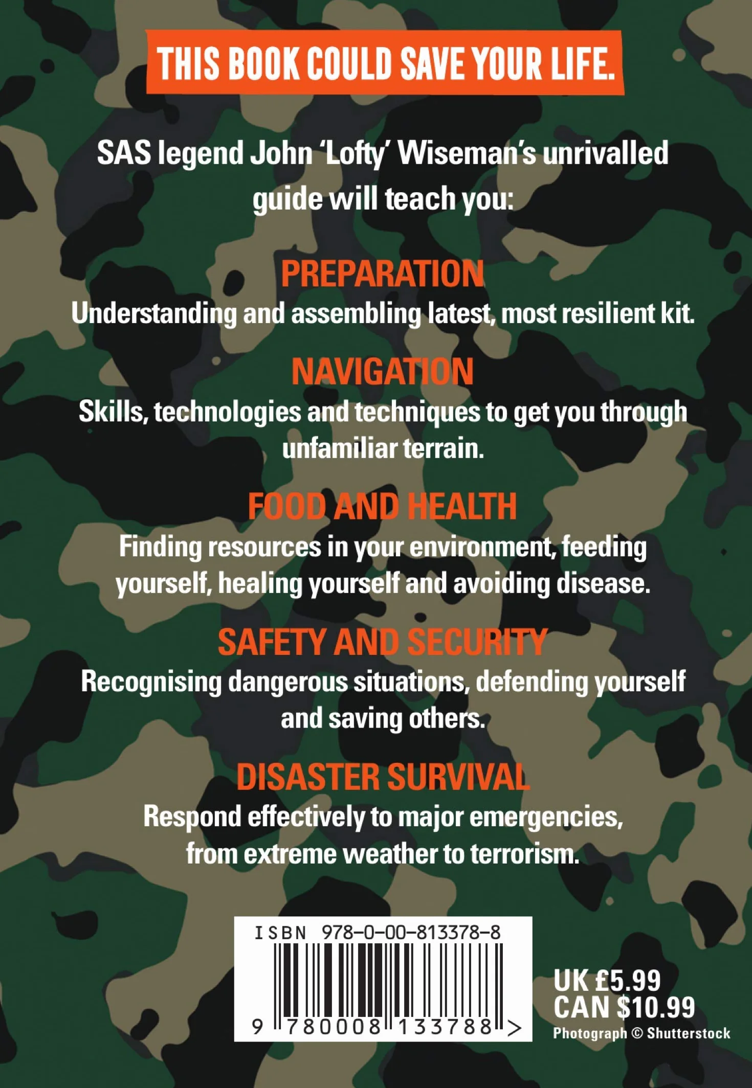 SAS Survival Guide: How to Survive in the Wild, on Land or Sea
