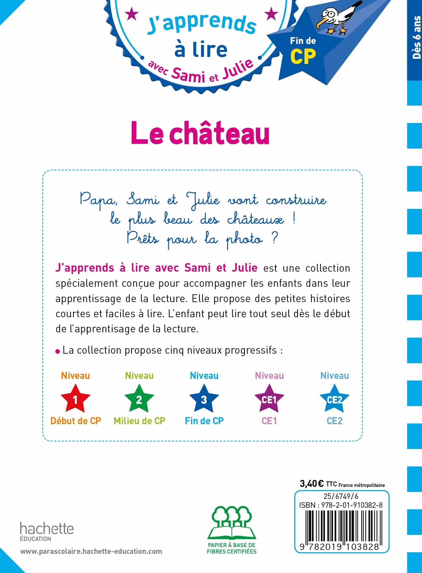 Sami et Julie CP Niveau 3 Le château: Fin de CP, niveau 3