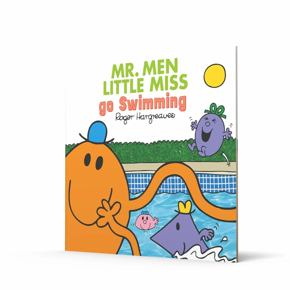Mr. Men Little Miss go Swimming: A Brilliantly Funny Children’s Illustrated Book about Learning to Swim