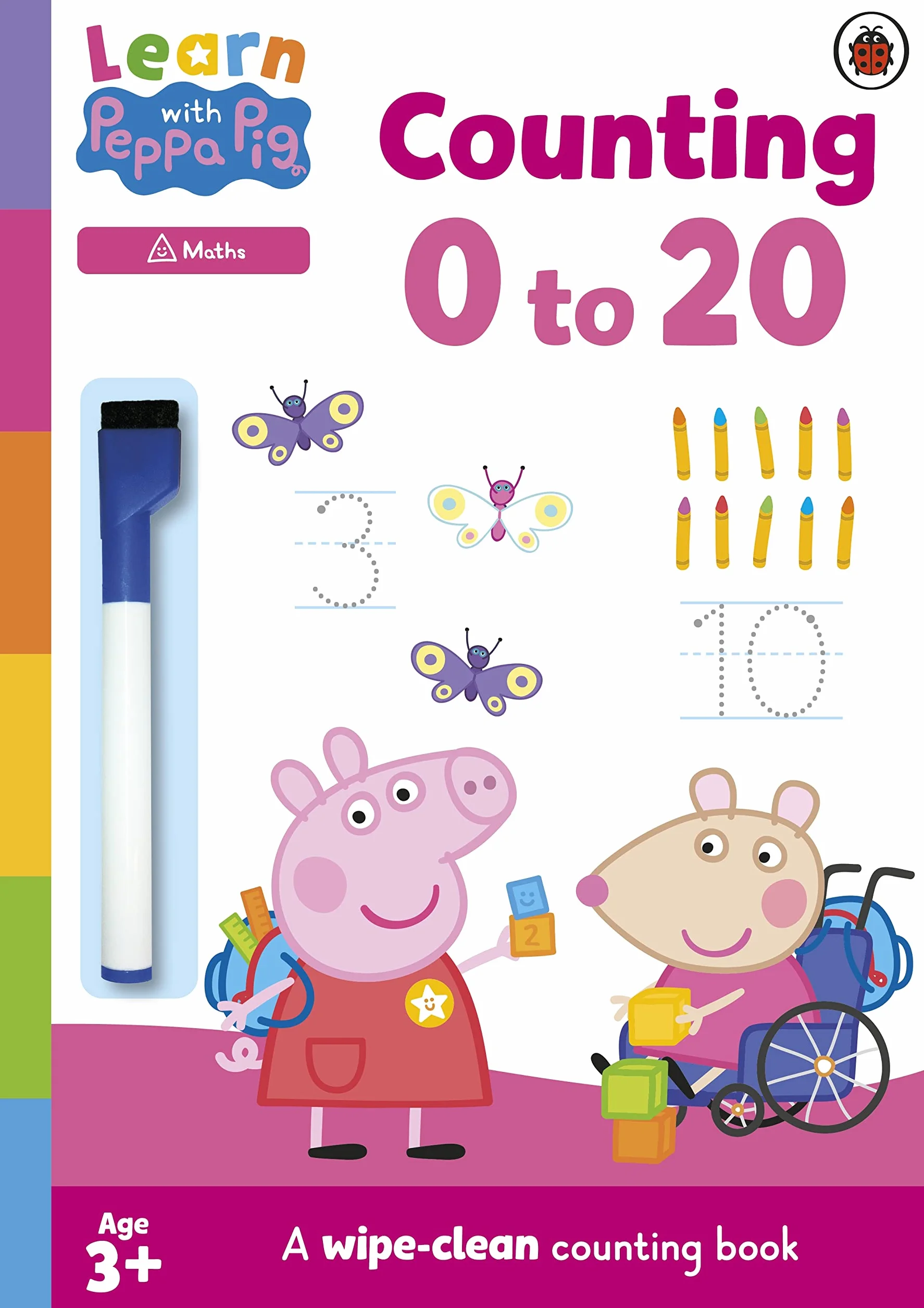 Learn with Peppa: Counting 0-20: Wipe-Clean Activity Book