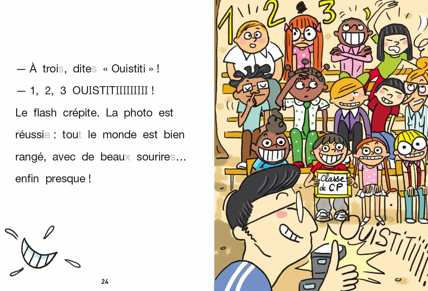Sami et Julie CP niveau 3 - La photo de classe: Fin de CP niveau 3
