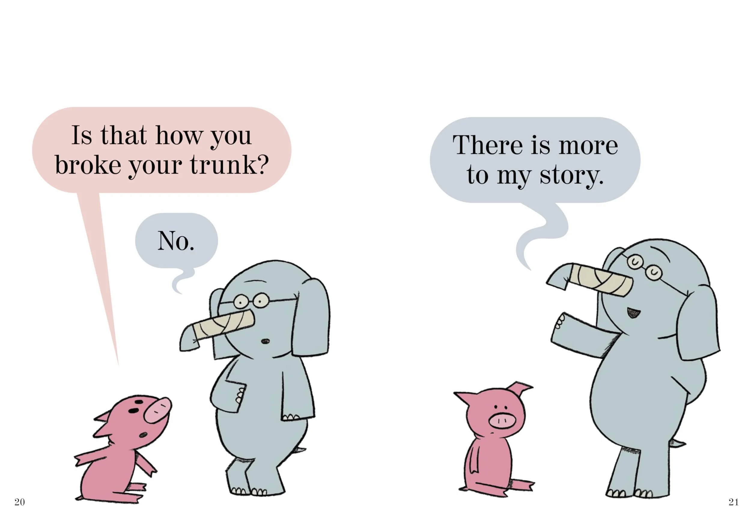 I Broke My Trunk!-An Elephant and Piggie Book