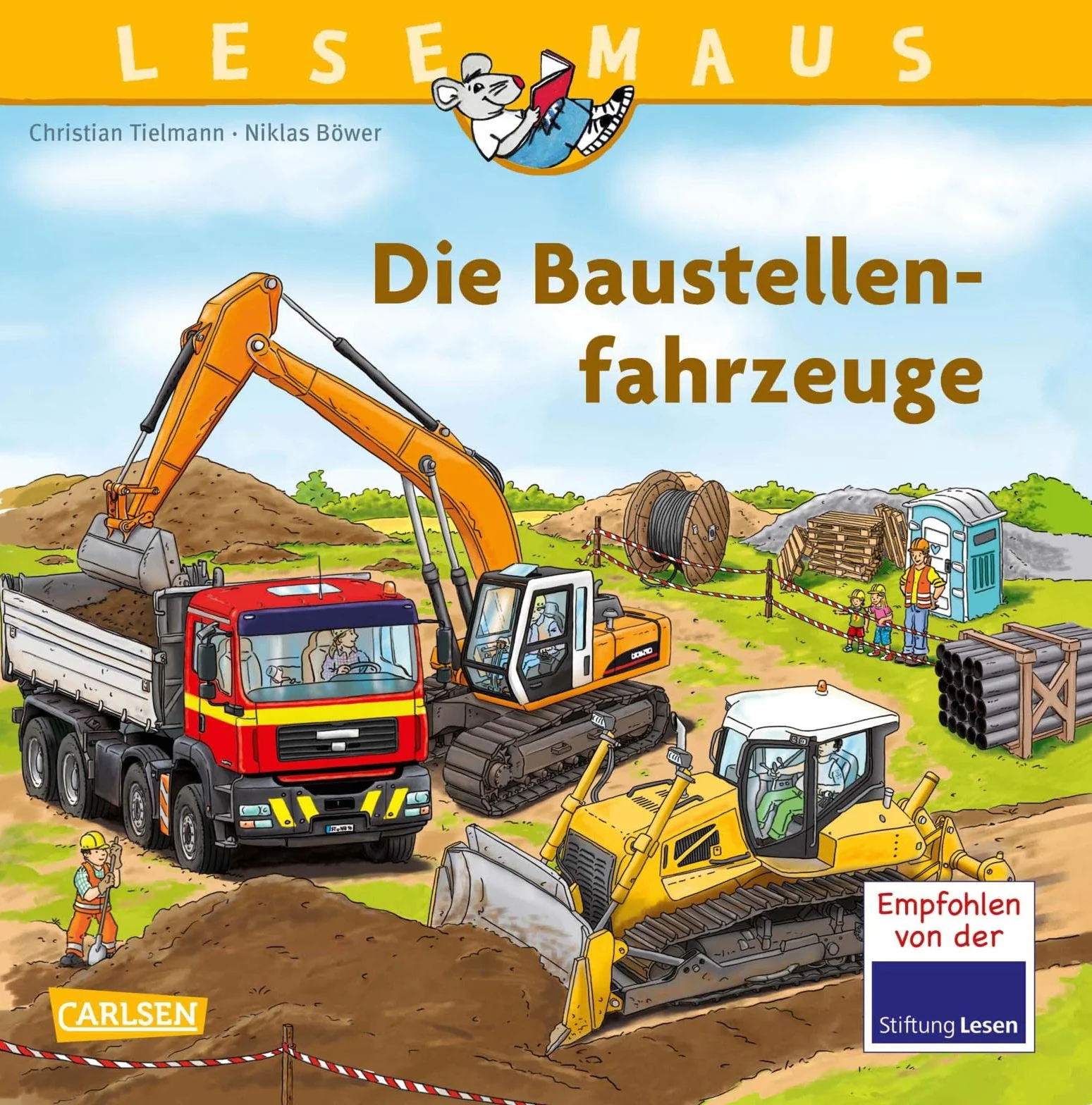 Die Baustellenfahrzeuge: 157