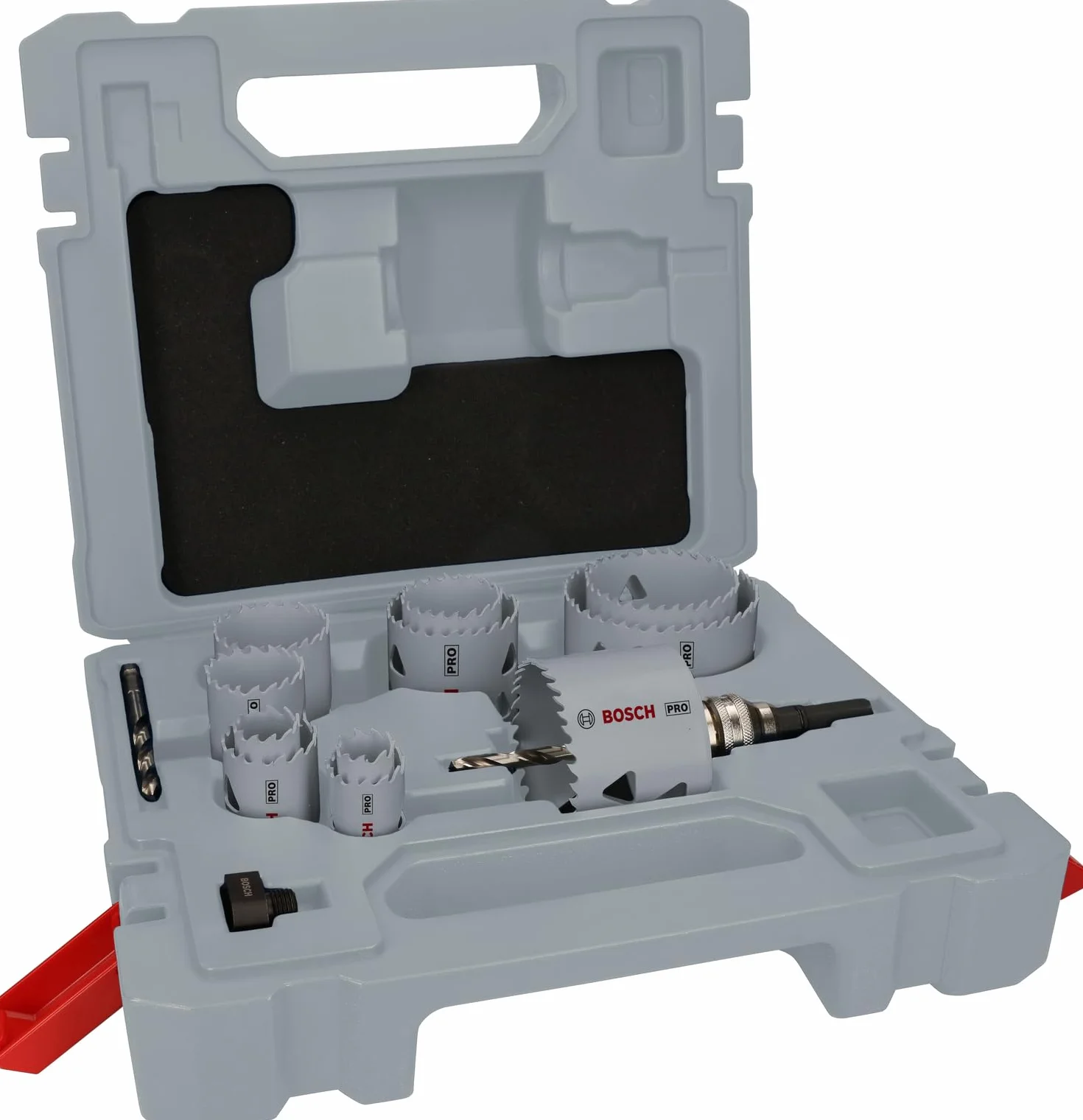 Bosch 15 x PRO Multi Material zestaw otwornic (do miękkiego drewna, płyty gipsowo-kartonowej, Ø 20-76 mm, profesjonalne akcesoria do wiertarki/wkrętarki)