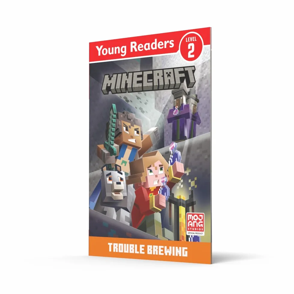 Minecraft Young Readers: Trouble Brewing: An official Minecraft illustrated children’s gaming adventure for young, struggling or reluctant readers and kids who love video games!