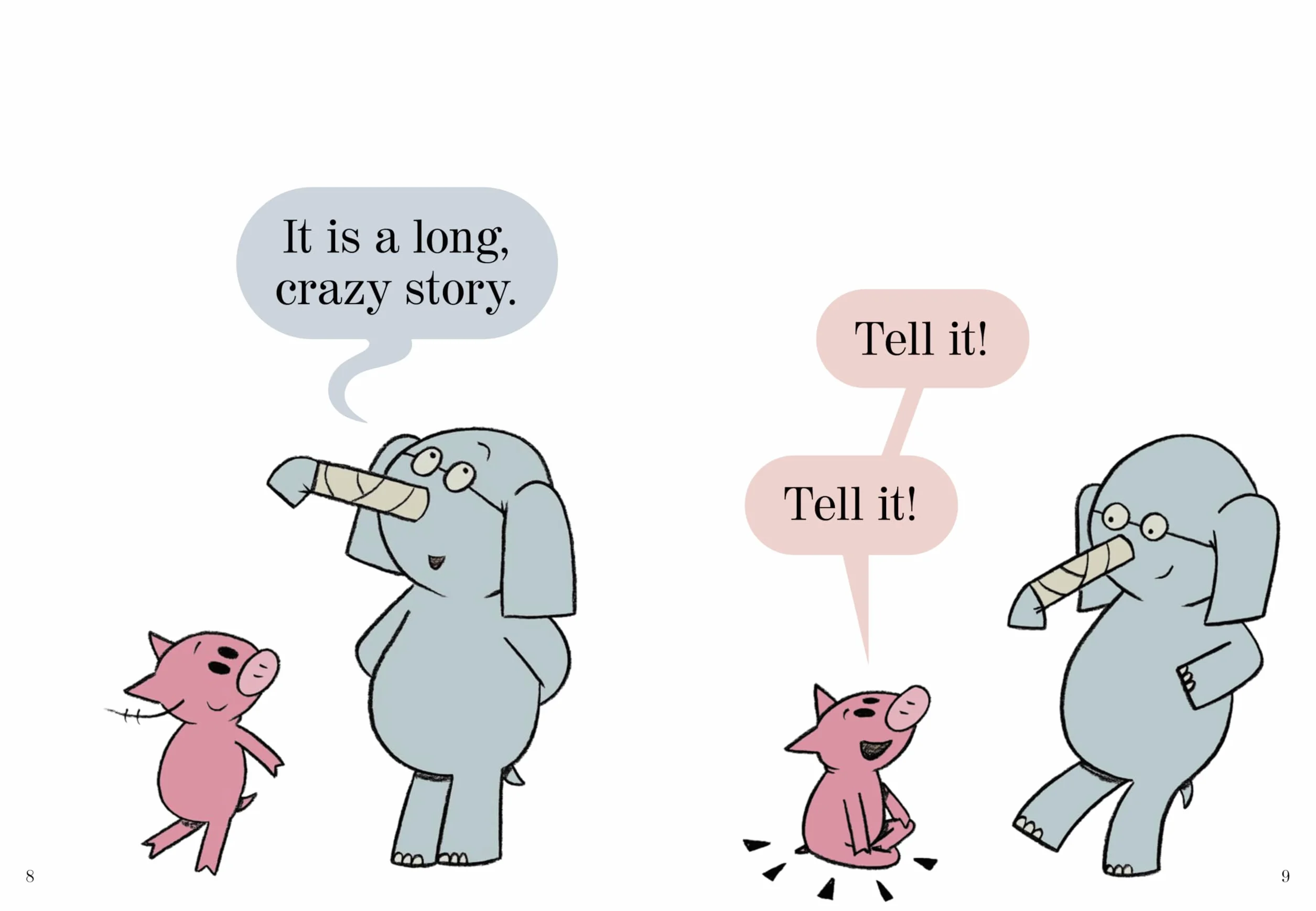 I Broke My Trunk!-An Elephant and Piggie Book