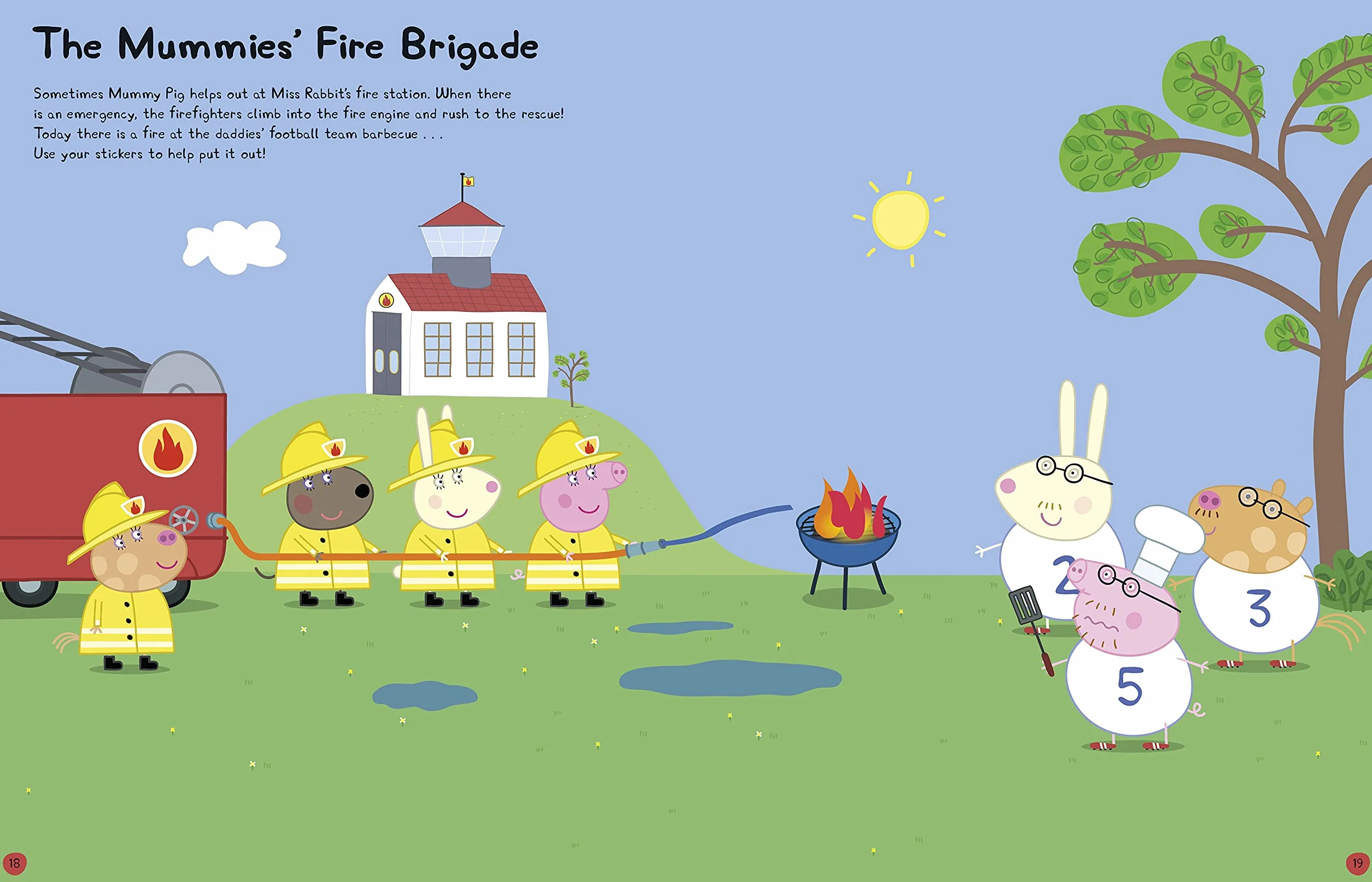 Peppa Pig: Emergency Heroes Sticker Book