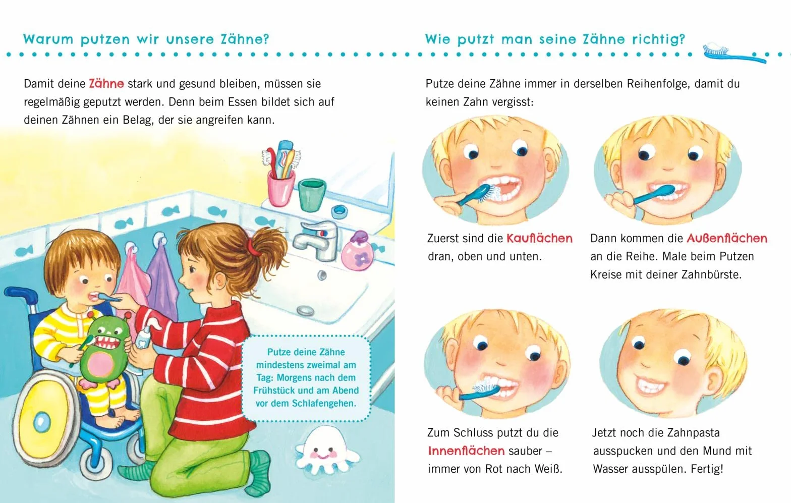 Unkaputtbar: Erstes Wissen: Zahnbürste, Töpfchen und Badewanne: Ein Sachbuch für Kinder ab 2 Jahren: 13