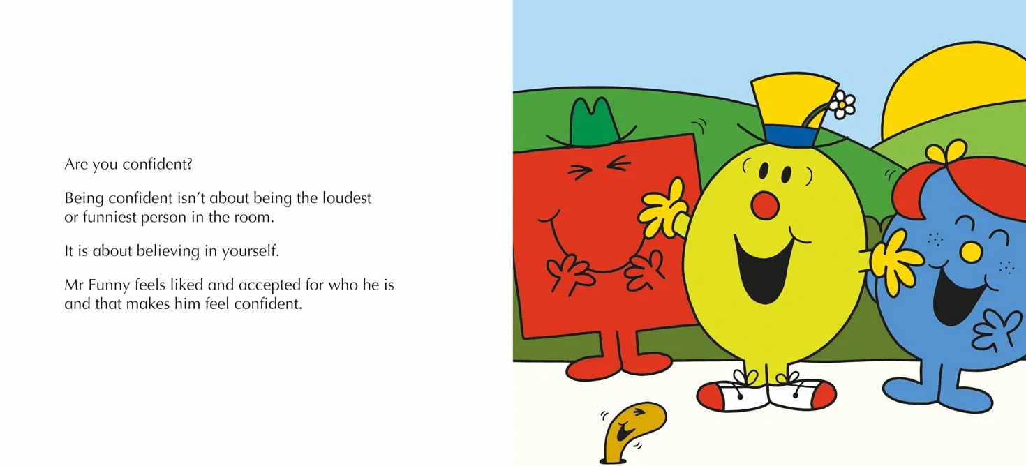 Mr. Men Little Miss: Be Yourself: A New Book for 2023 about Confidence from the Classic Illustrated Children’s Series about Feelings