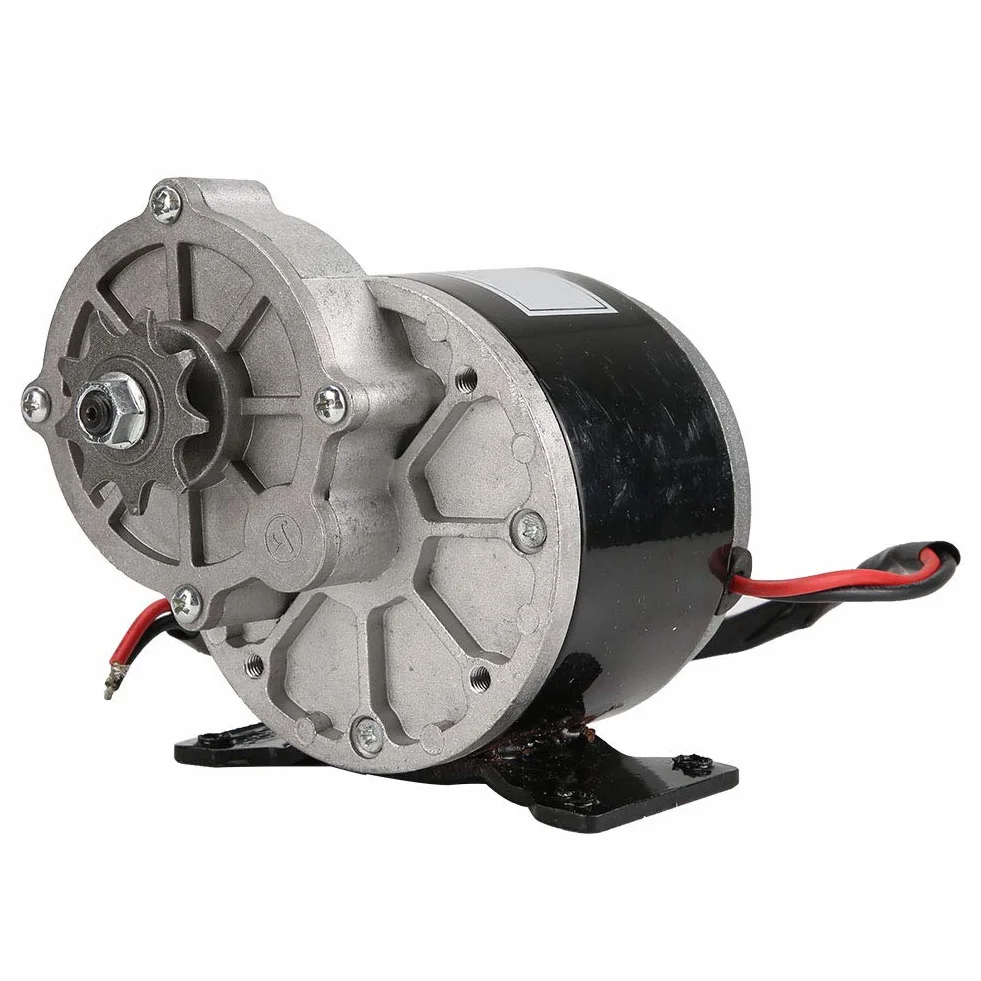 12V 250W Silnik Elektryczny z redukcją Biegów, Silnik Elektryczny z redukcją Biegów z 9 Zębatkami, Szczotkowane Silniki Prądu Stałego Reduktor do Skutera Elektrycznego