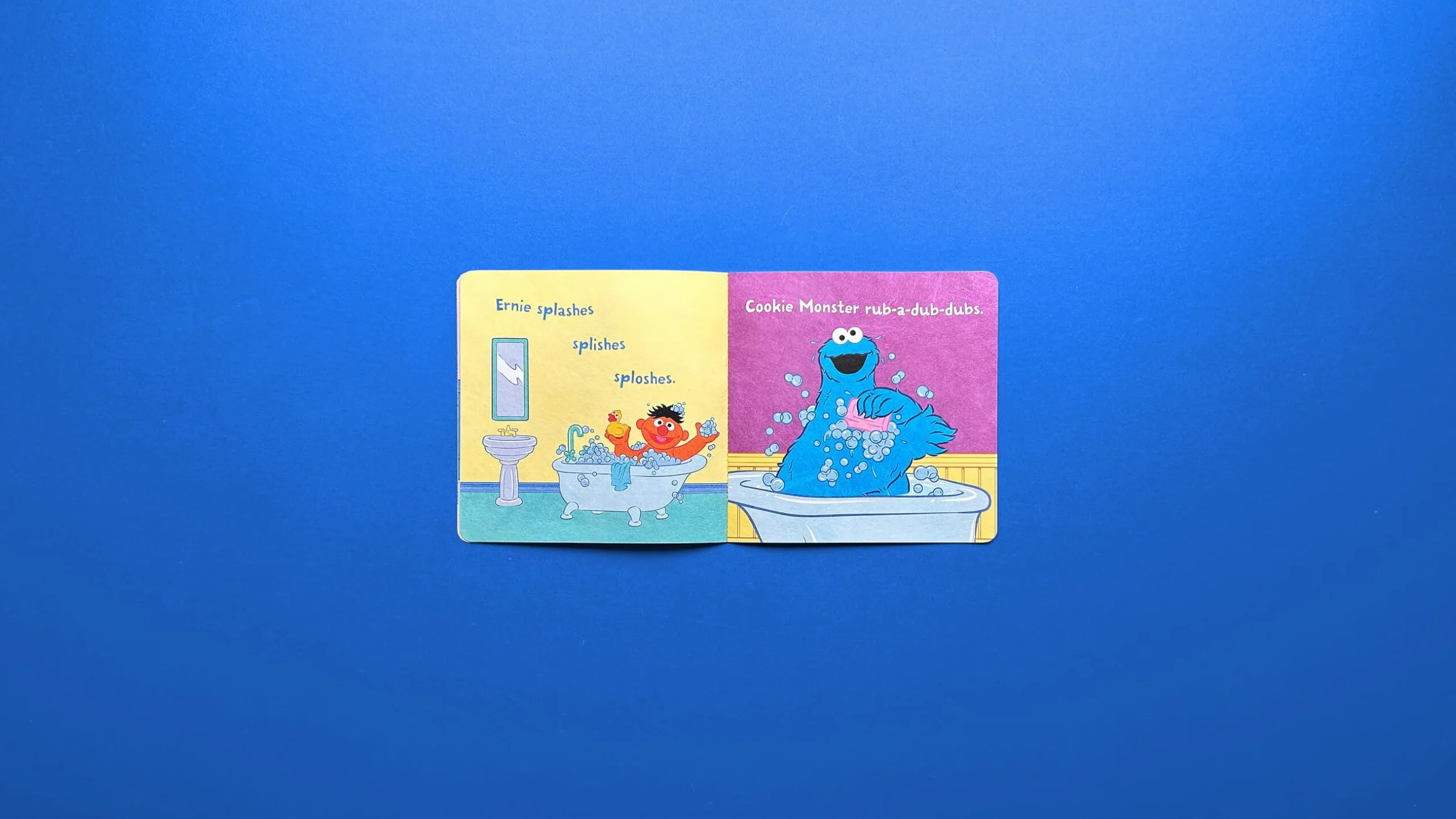 Indestructibles: Sesame Street: Let's Take a Bath!: Chew Proof - Rip Proof - Nontoxic - 100% Washable (Book for Babies, Newborn Books, Safe to Chew)