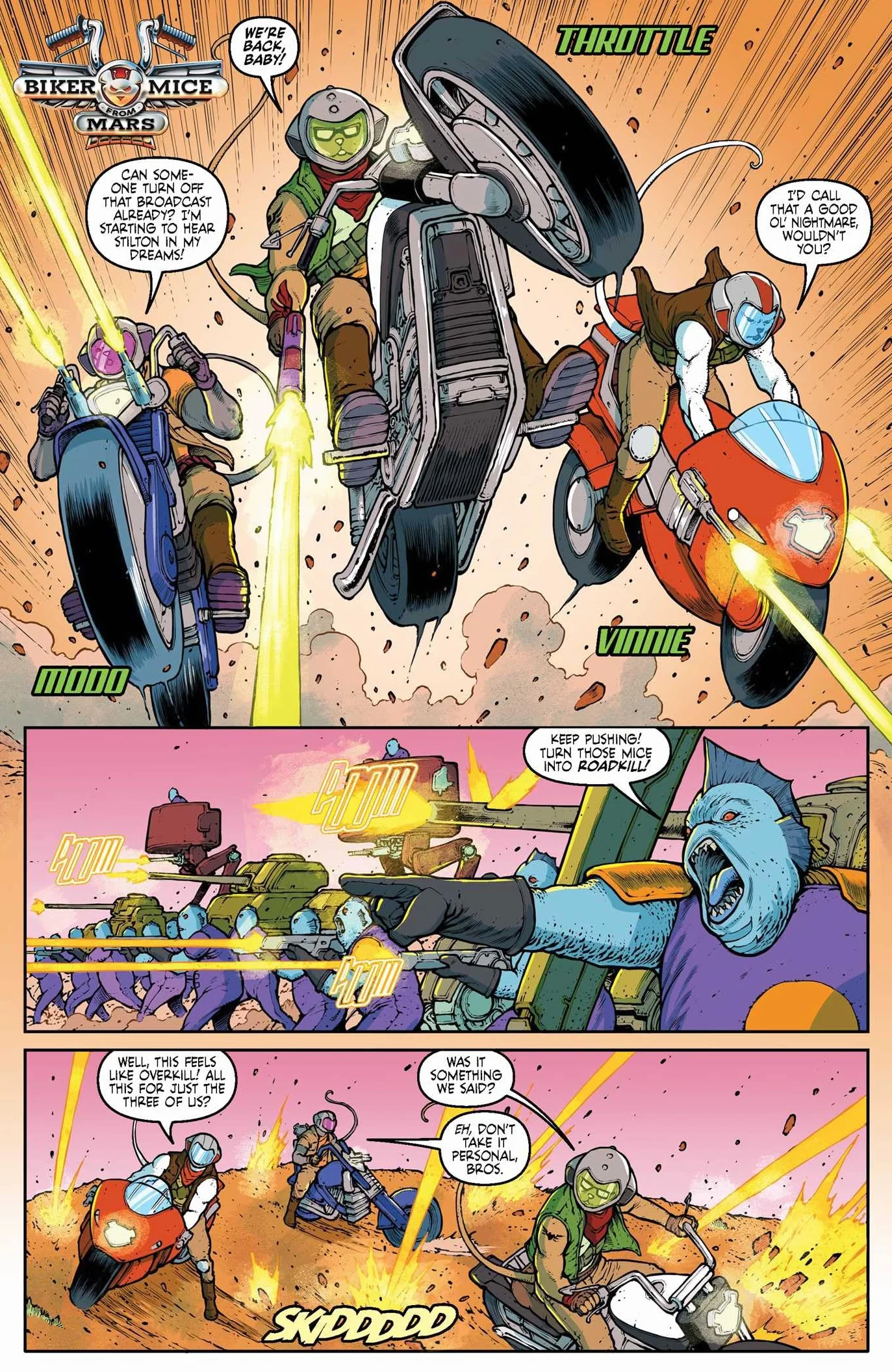 Biker Mice from Mars Vol. 1: Red Planet Panic