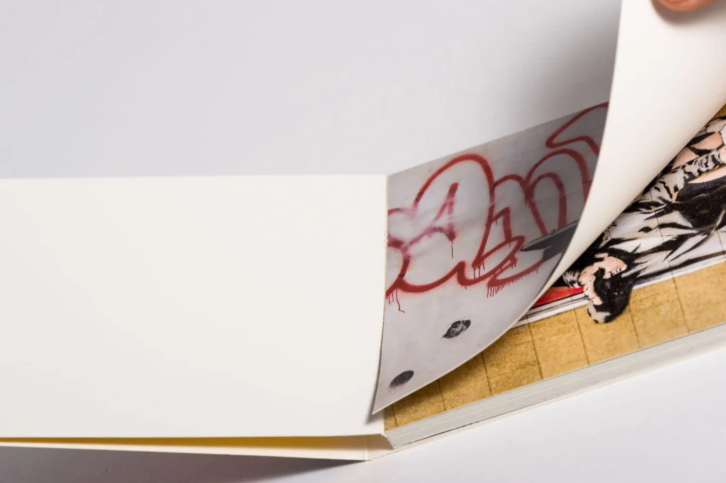 Postkarten-Set Banksy: 18 Kunstpostkarten aus hochwertigem Karton. ca. 0,44EUR pro Karte. Streetart zum Sammeln, Verschicken und Verschenken. Ideal für Postcrossing: 43
