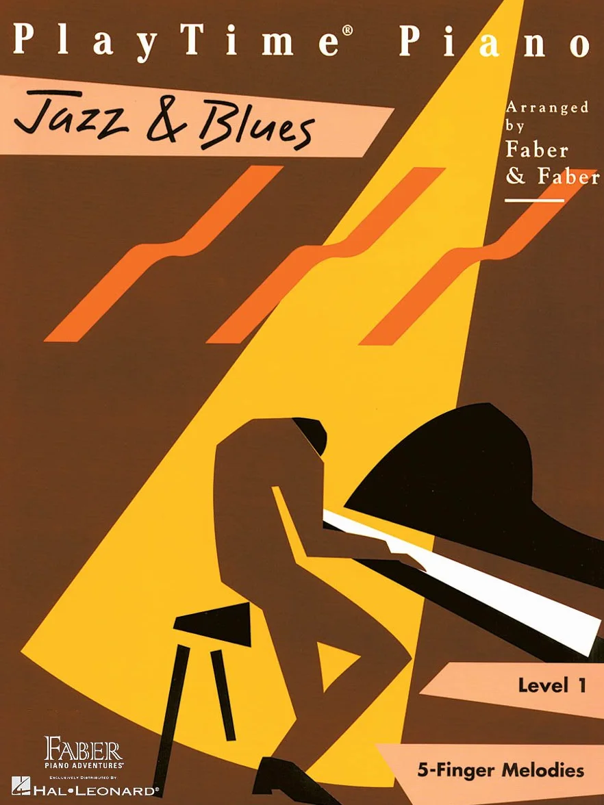 Playtime jazz & blues piano: Level 1