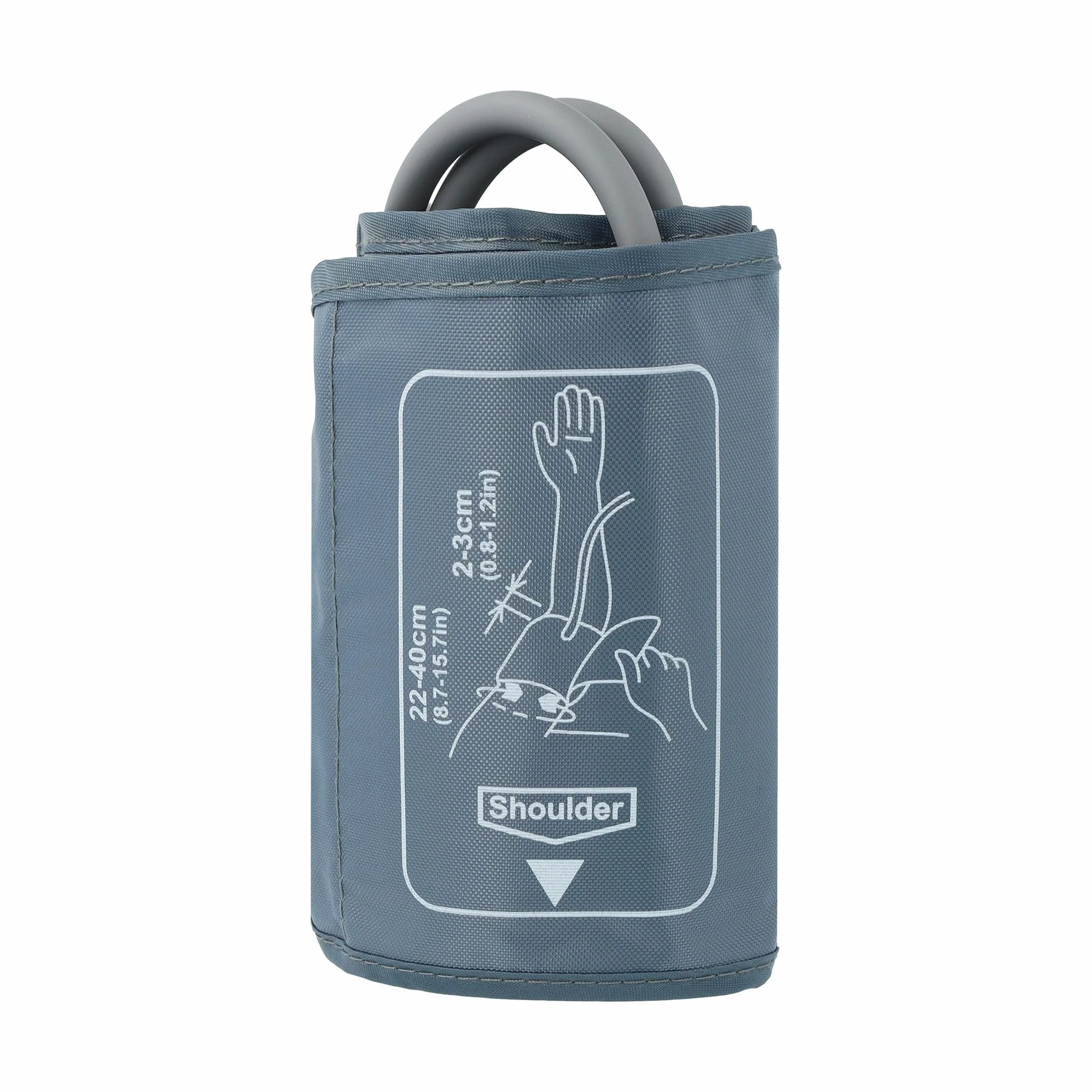 VITAMMY Next e5 Ciśnieniomierz naramienny, czarny, z komunikatami głosowymi po polsku, mankiet 22-40 cm, zasilanie USB-C/baterie AA, z etui, wyświetlacz LCD