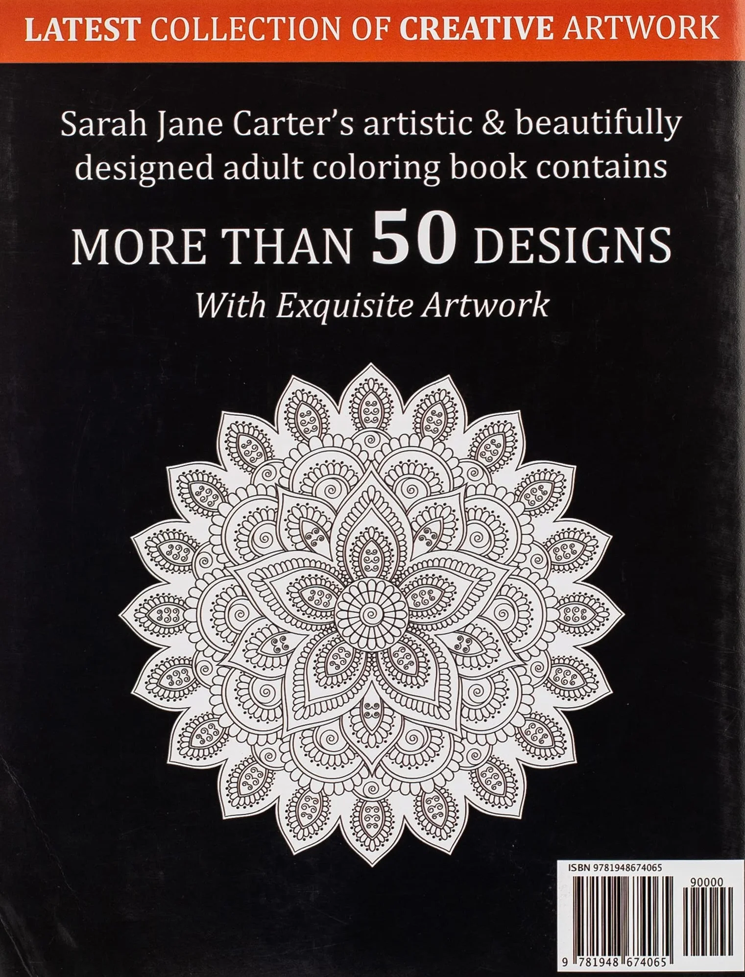Adult Coloring Book: Mandalas and Patterns: 4