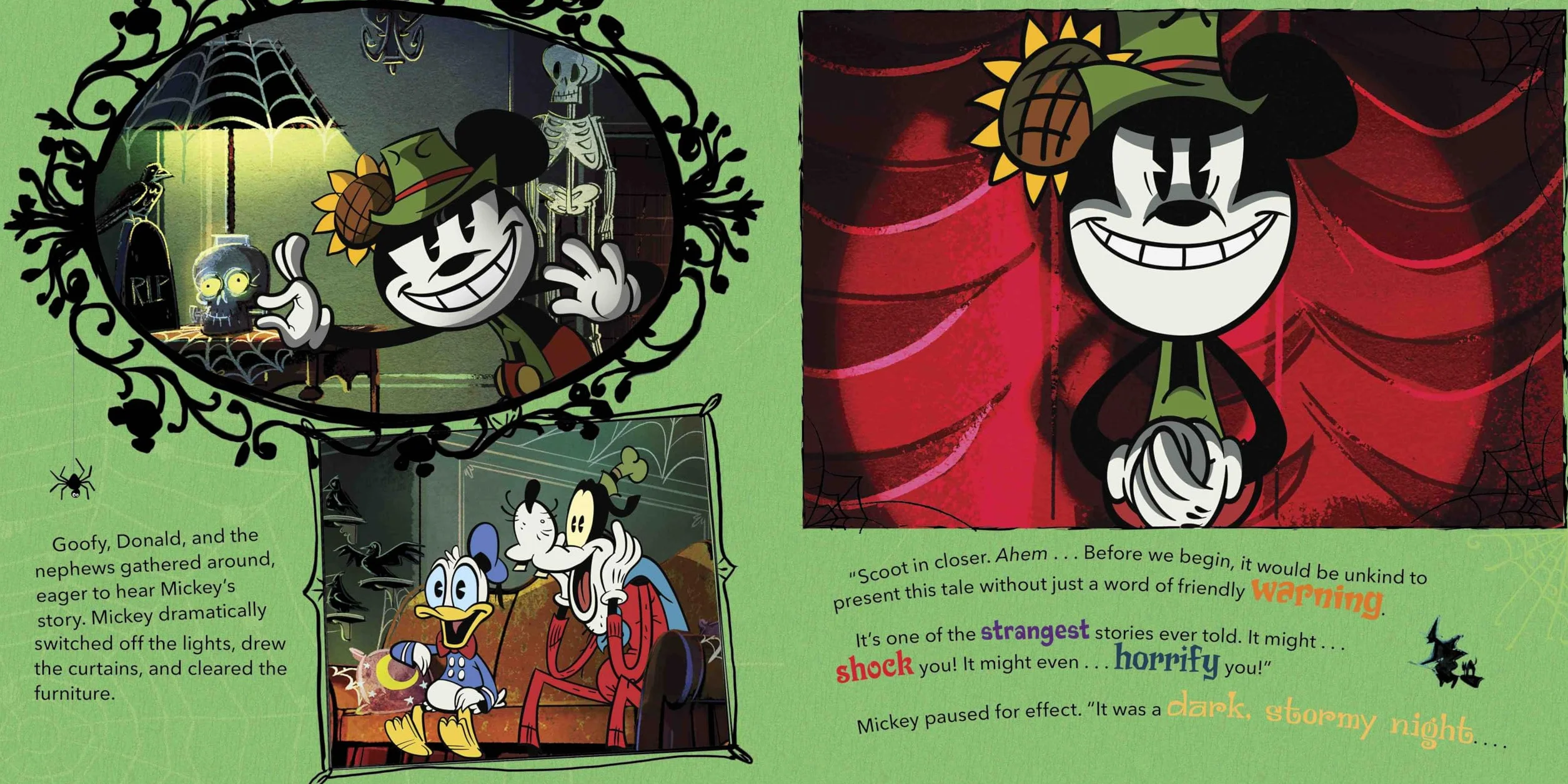 Disney Mickey Mouse: The Scariest Halloween Story Ever! ReadAlong Storybook and CD