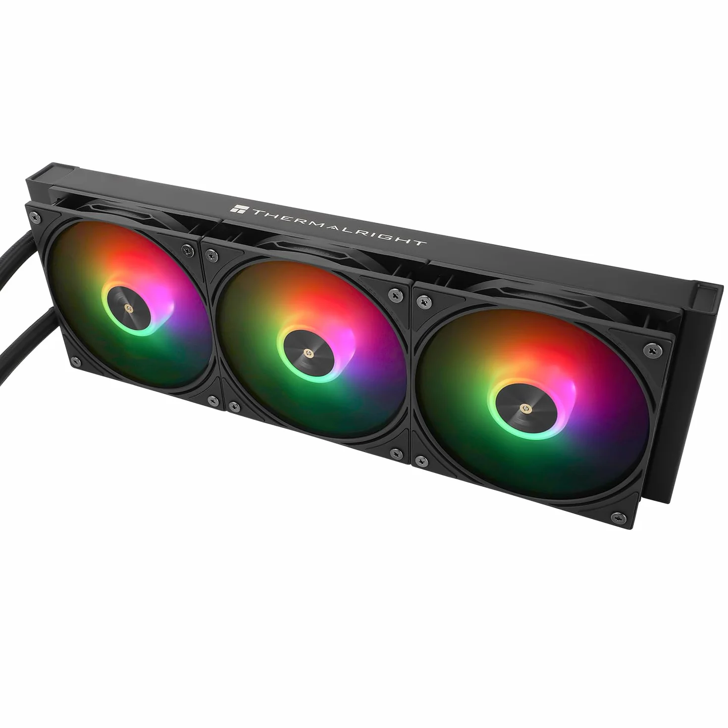 Thermalright FW360 Czarny ARGB CPU AIO Cooler, 360mm chłodzenie wodne, ekran LCD IPS 320x240, dla AM5 LGA1700/1851