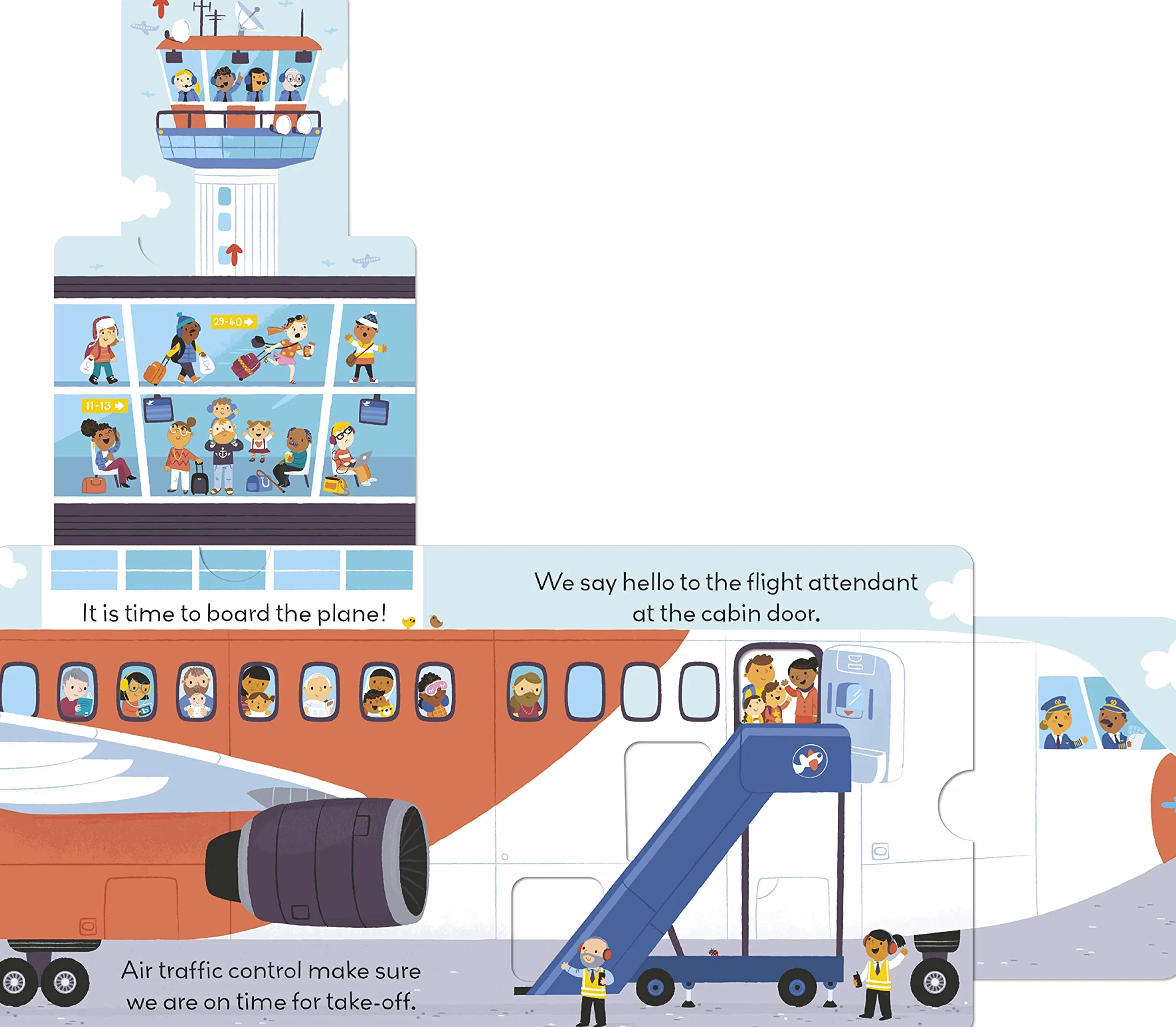Little World: At the Airport: A push-and-pull adventure