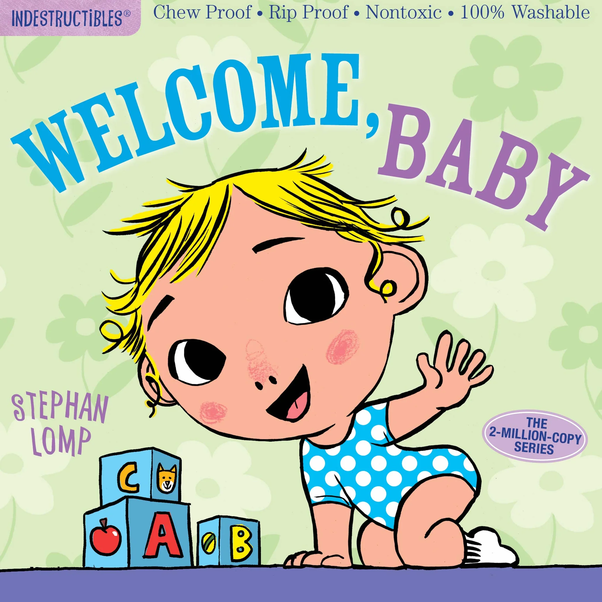 Indestructibles: Welcome, Baby: Chew Proof · Rip Proof · Nontoxic · 100% Washable (Book for Babies, Newborn Books, Safe to Chew)