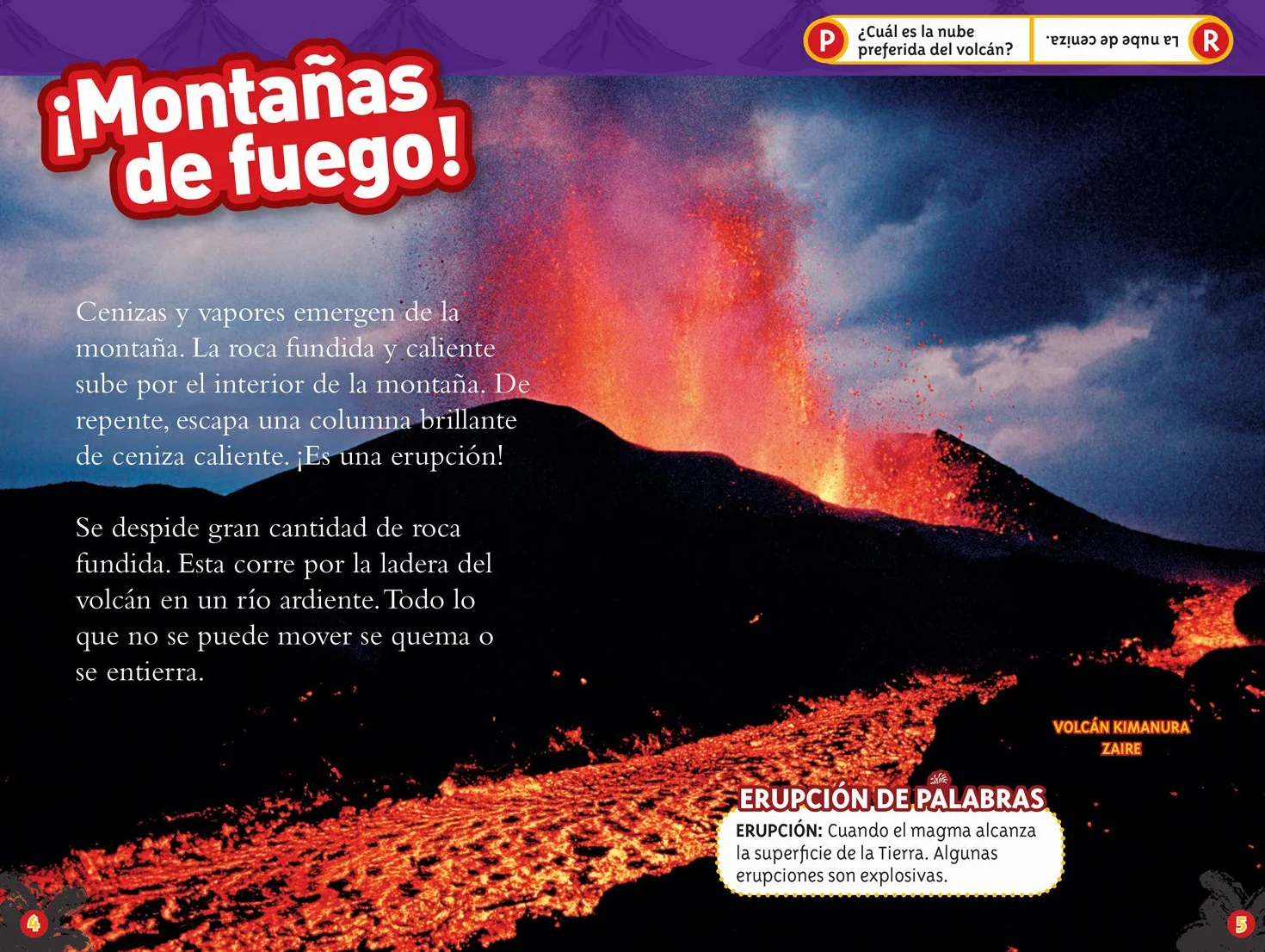 National Geographic Kids Readers: Los Volcanes (L2)