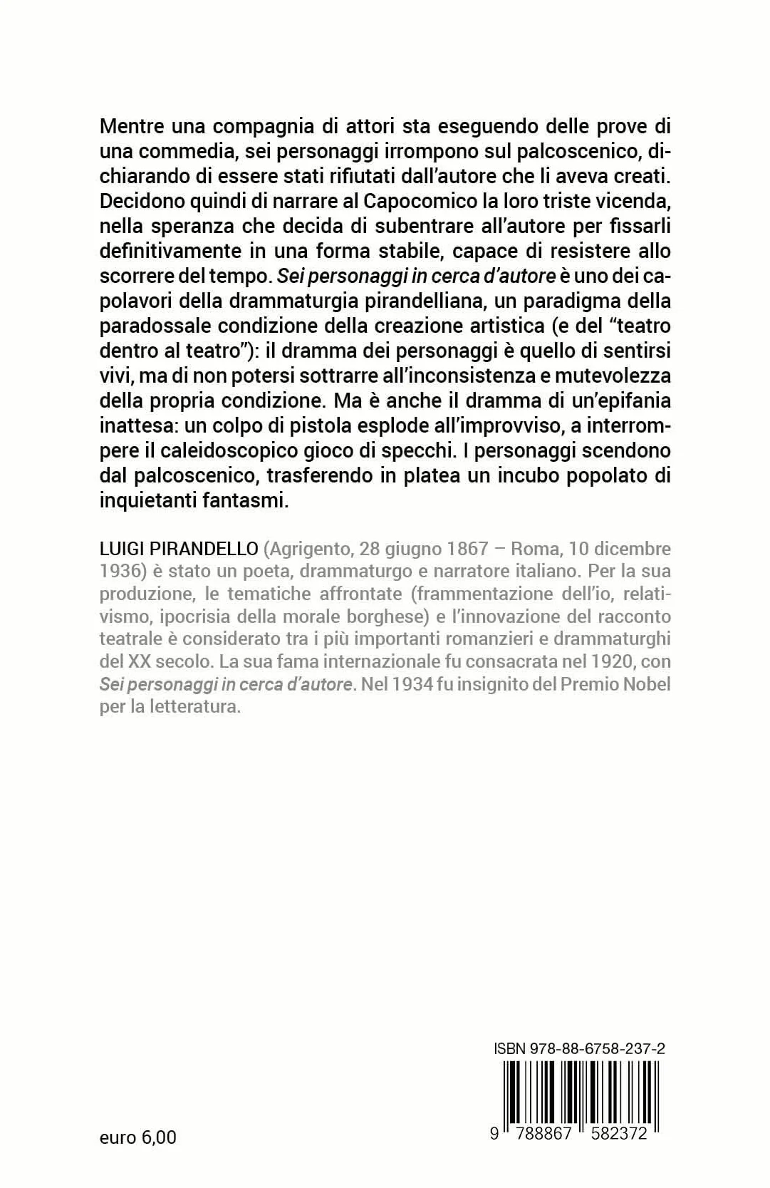 Sei personaggi in cerca d'autore
