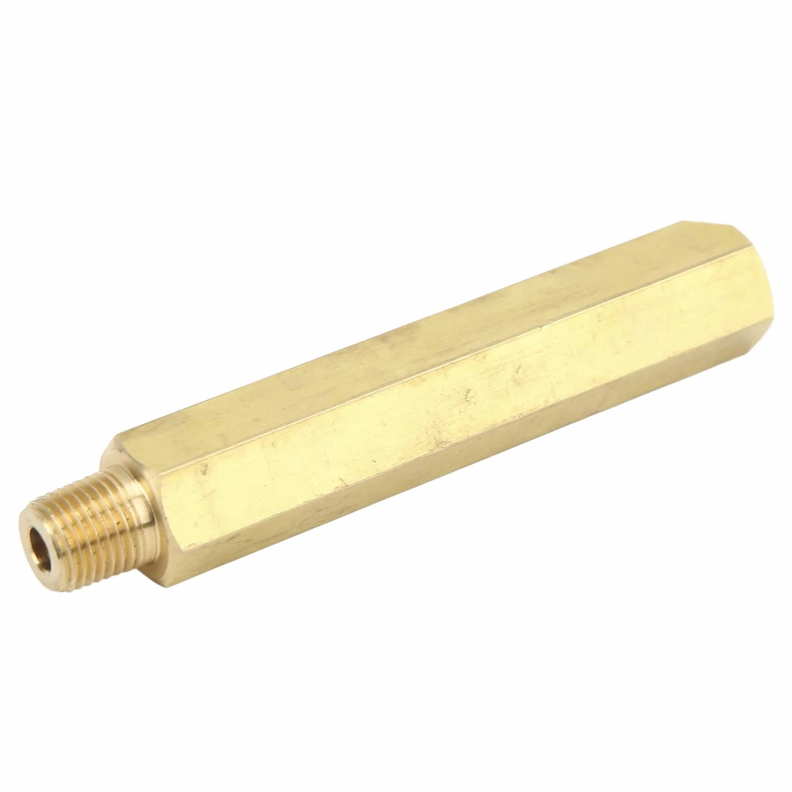 Przedłużenie pomiaru ciśnienia , 1/4 cala NPT 115 mm długość adapter przedłużający ciśnienie zamiennik do silnika Windsor 260 289 302 351 V8