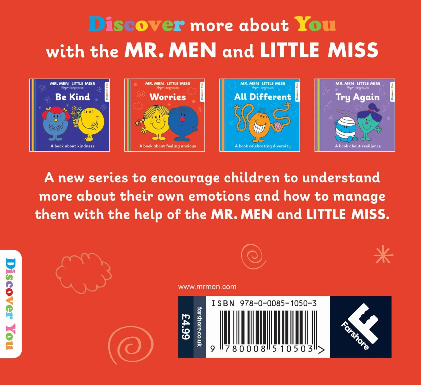 Mr. Men Little Miss: Worries: A Book about Anxiety from the New Illustrated Children’s Series for 2022 about Feelings