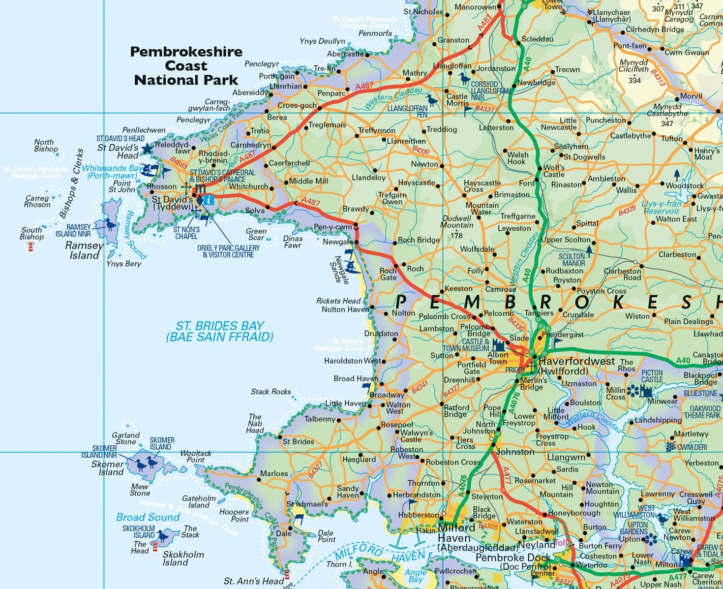 Wales Pocket Map: The perfect way to explore Wales