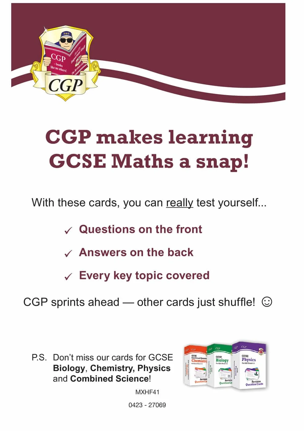 GCSE Maths Edexcel Revision Question Cards - Higher