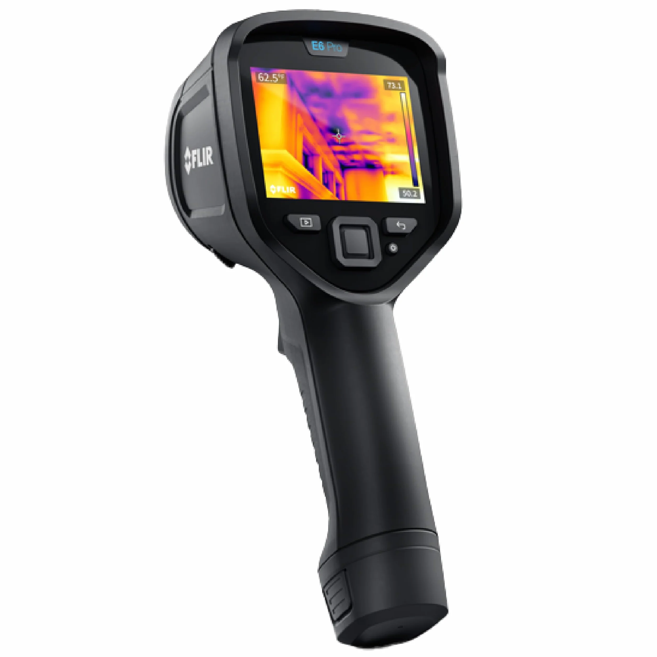 FLIR E6 Pro - Commercial Thermal Imaging Camera with Wifi. High Resolution Infrared Camera with FLIR Ignite Cloud