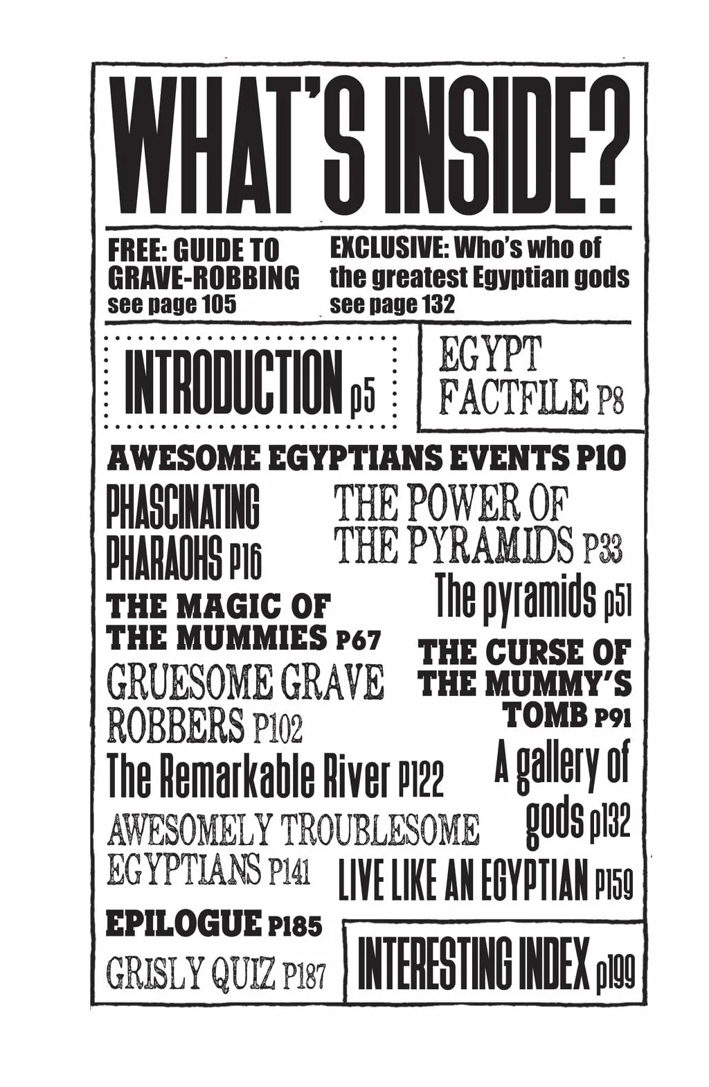 Awesome Egyptians (newspaper edition)