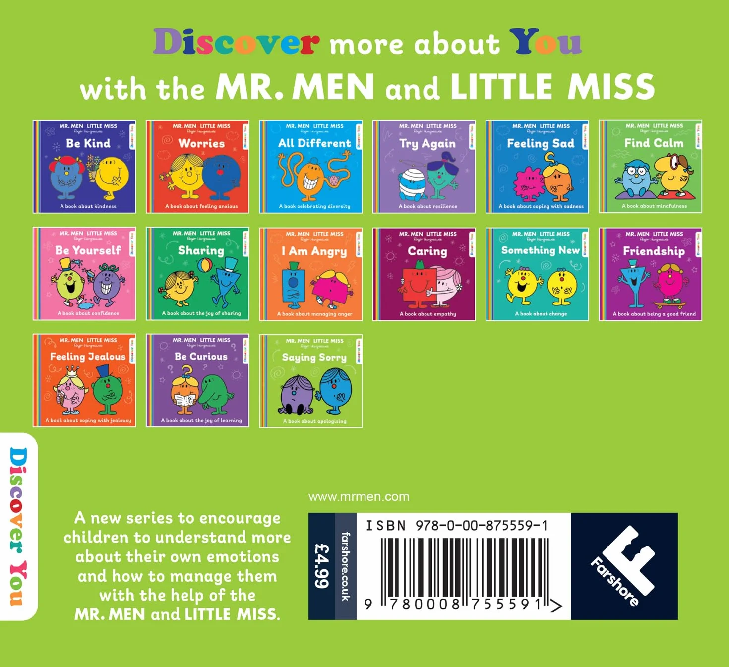 Mr Men Little Miss Saying Sorry: A NEW book for 2026 about learning to apologise from the classic illustrated children’s series about feelings