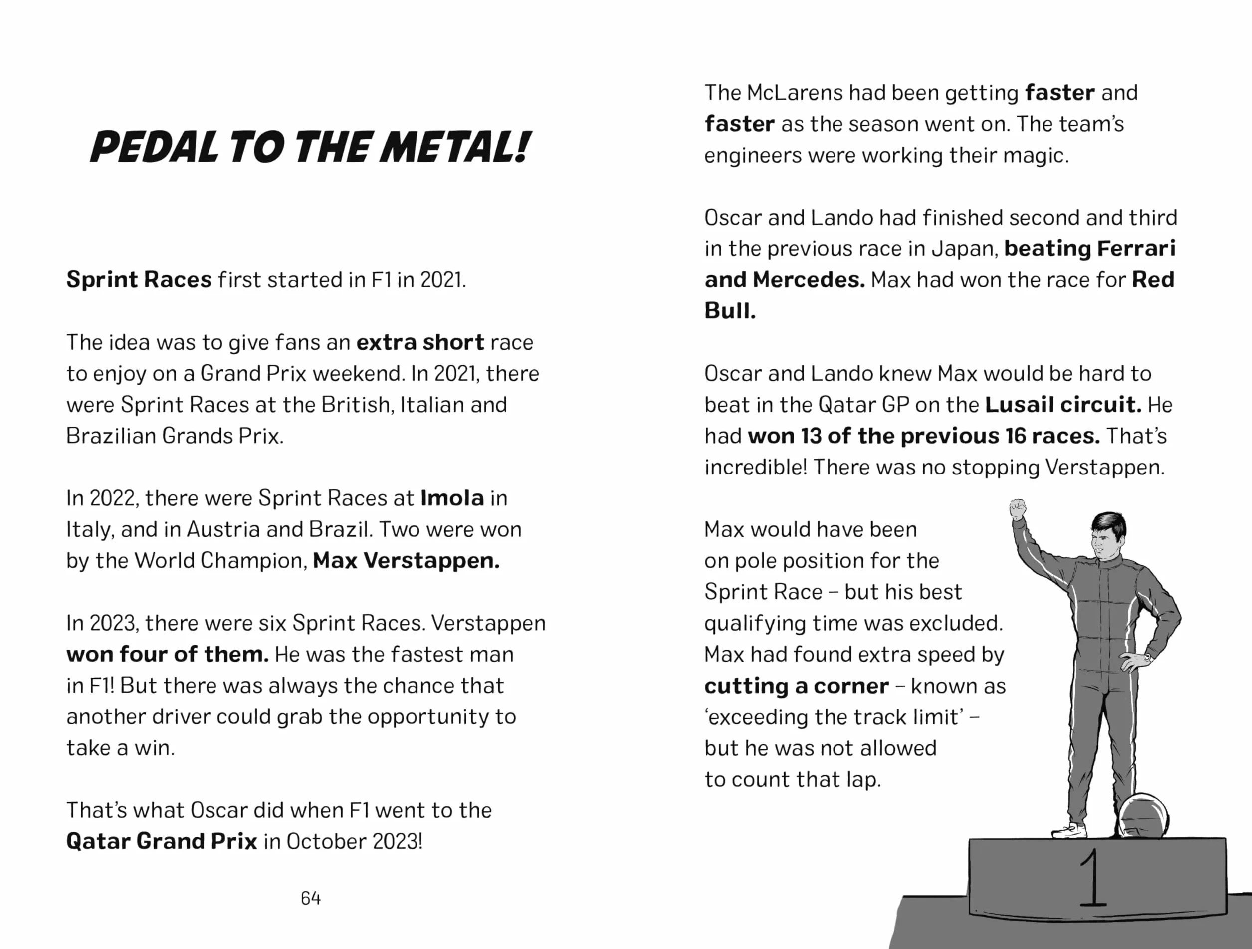 Racing Legends: Oscar Piastri: 101 Facts about Formula One: 6